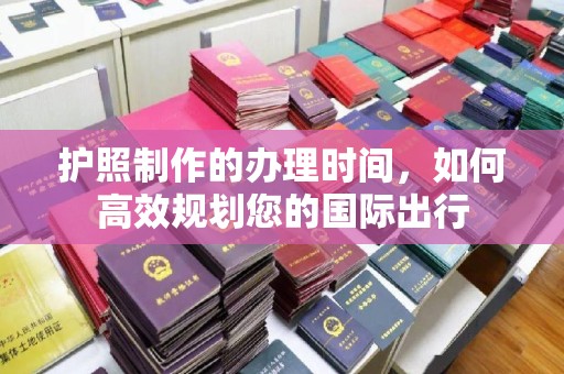海港护照制作的办理时间，如何高效规划您的国际出行